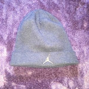 Jordan Grey Minimalist Beanie